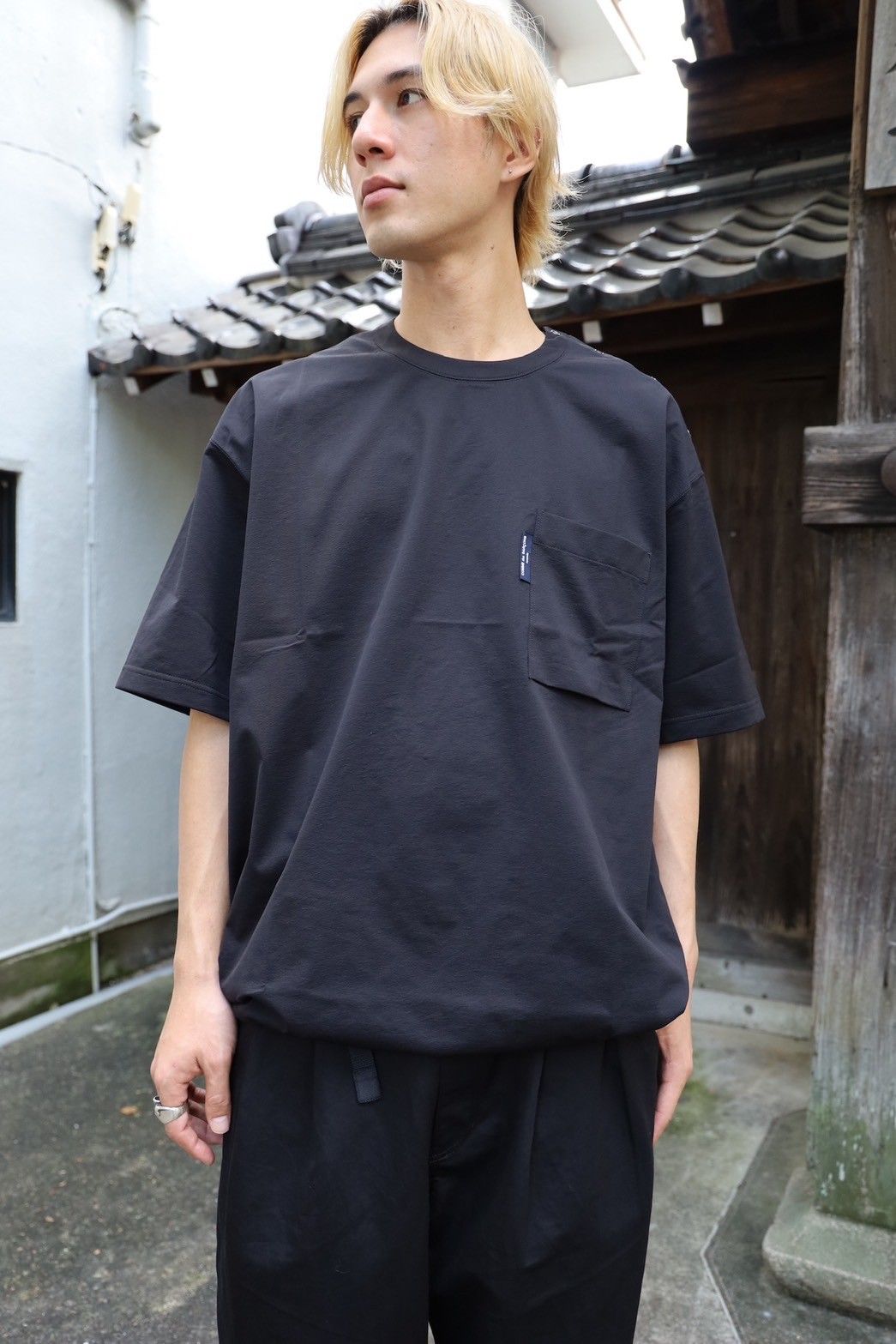 COMME des GARCONS エステルハイゲージ天竺TシャツStyle 2024.4.30