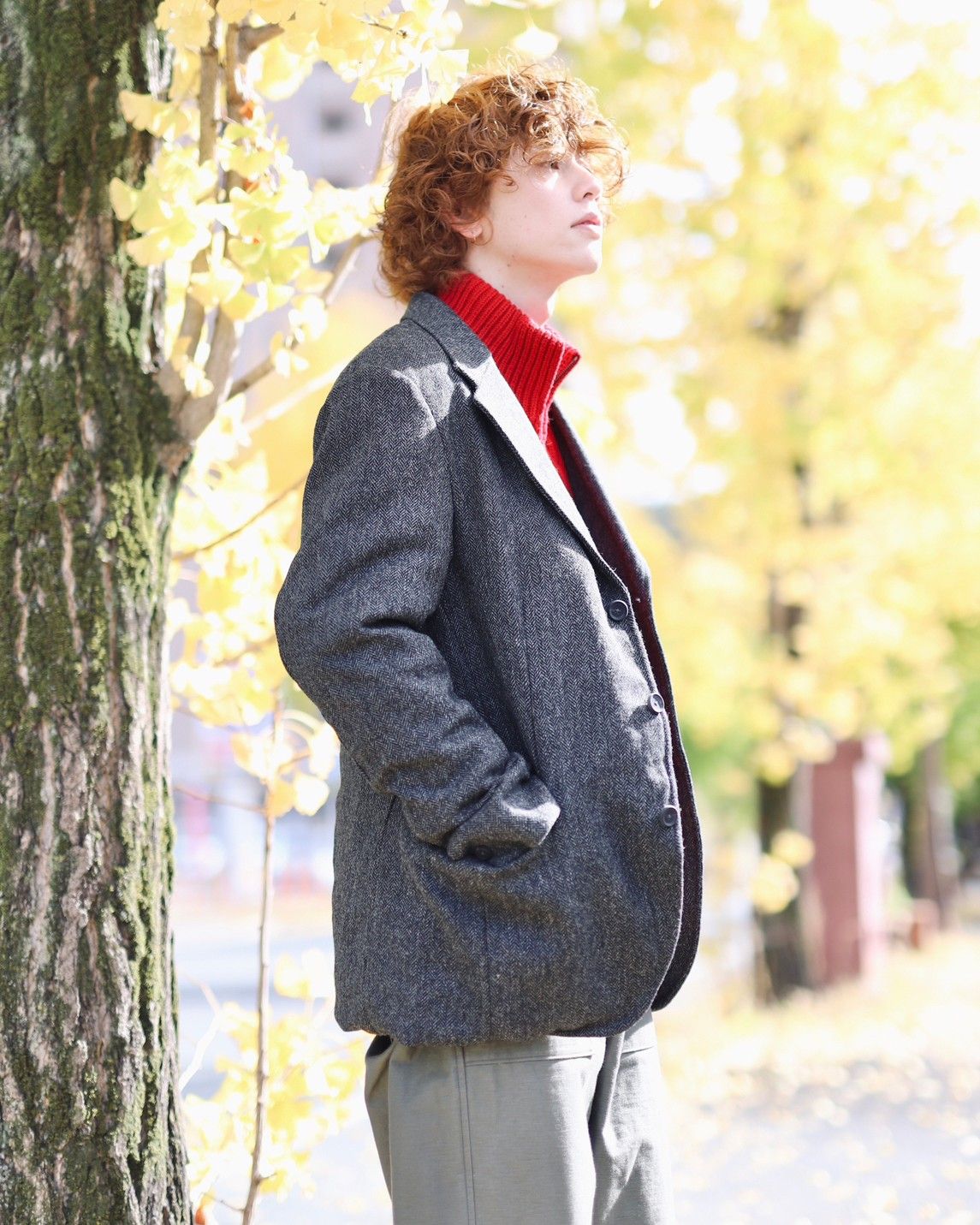 A.PRESSE アプレッセ 2023 Style2 Tweed Tailored Jacketスタイル 