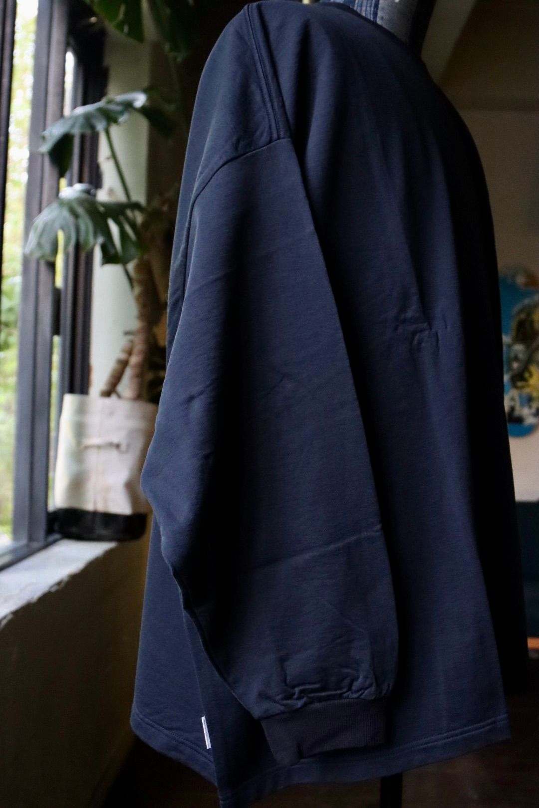 S.F.C 23FW BIG MAX LS TEE(SFCFW23CS13)Navy
