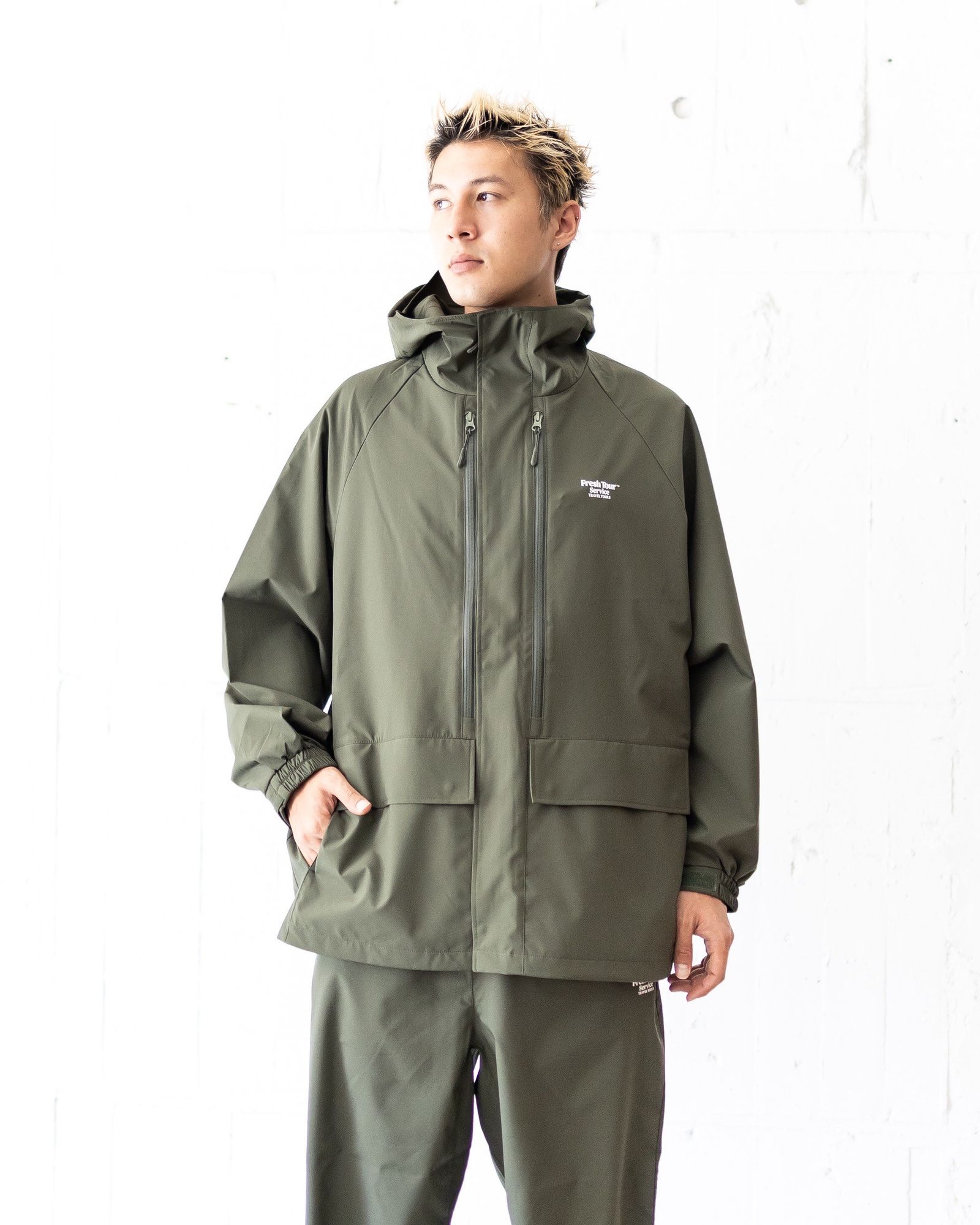 フレッシュサービス  WATERPROOF TACTICAL SHELL(FSC253-30075) KHAKI★8月16日(土)発売！
