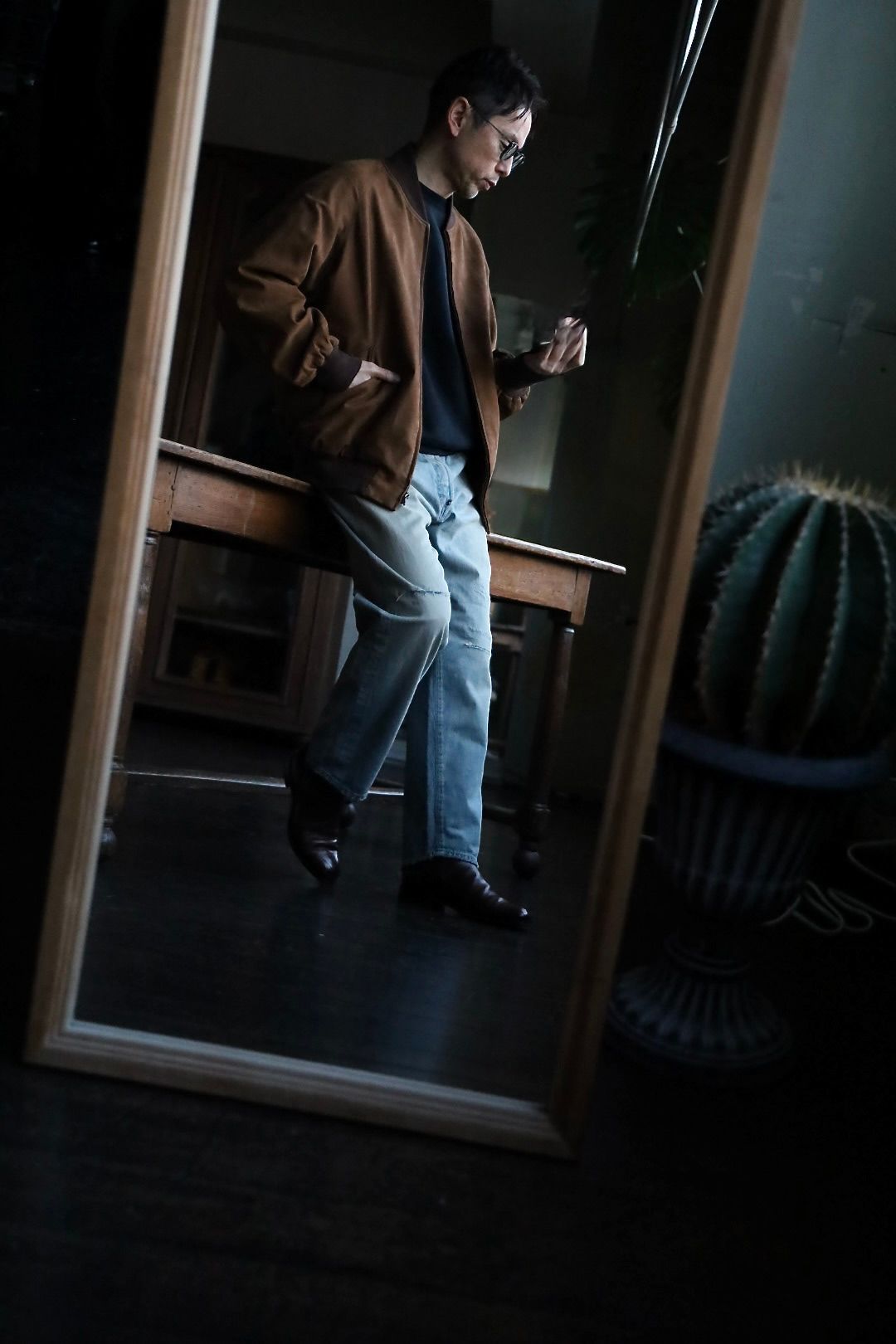 アプレッセ No.37 Washed Wide Denim Pants(25SAP-04-06H)BLEACH☆2月22日(土)発売！