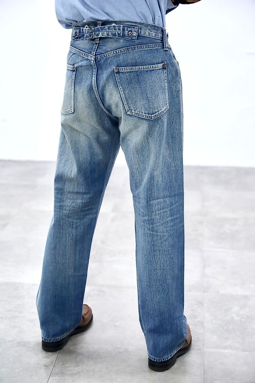アプレッセ 2026 STYLE1 No.2 Washed Denim Pants(AP-4008)INDIGO