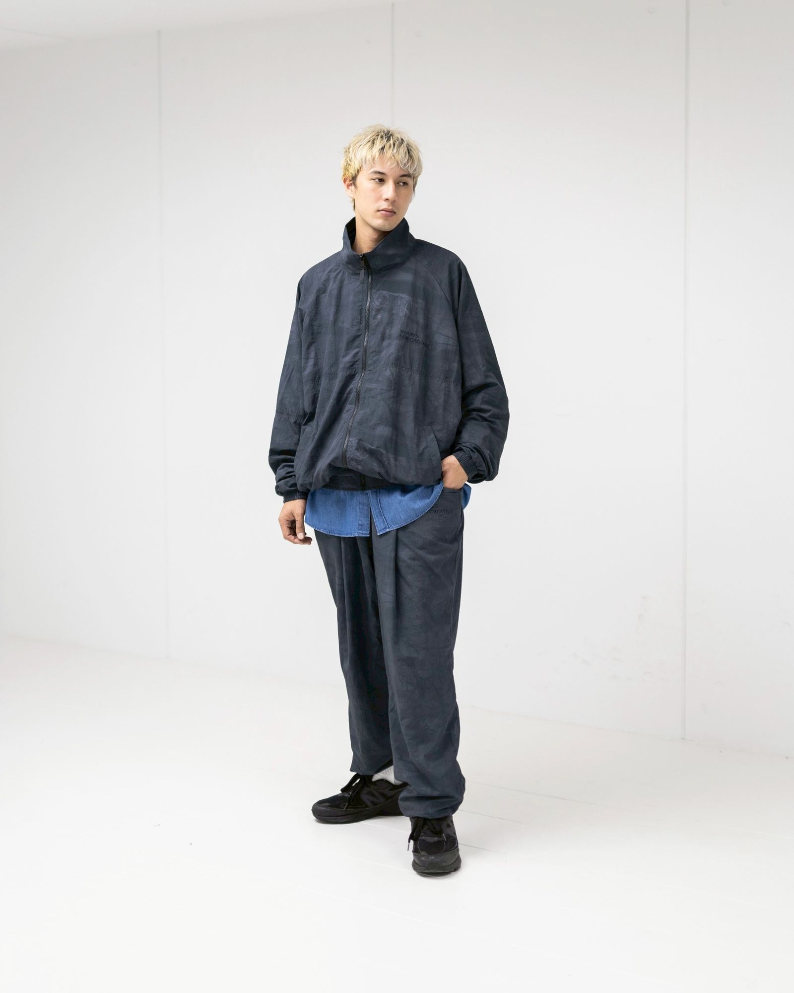 S.F.C-Stripes For Creative- WINDBREAKER JACKET (REAL TREE CAMO)  MARK スタイル