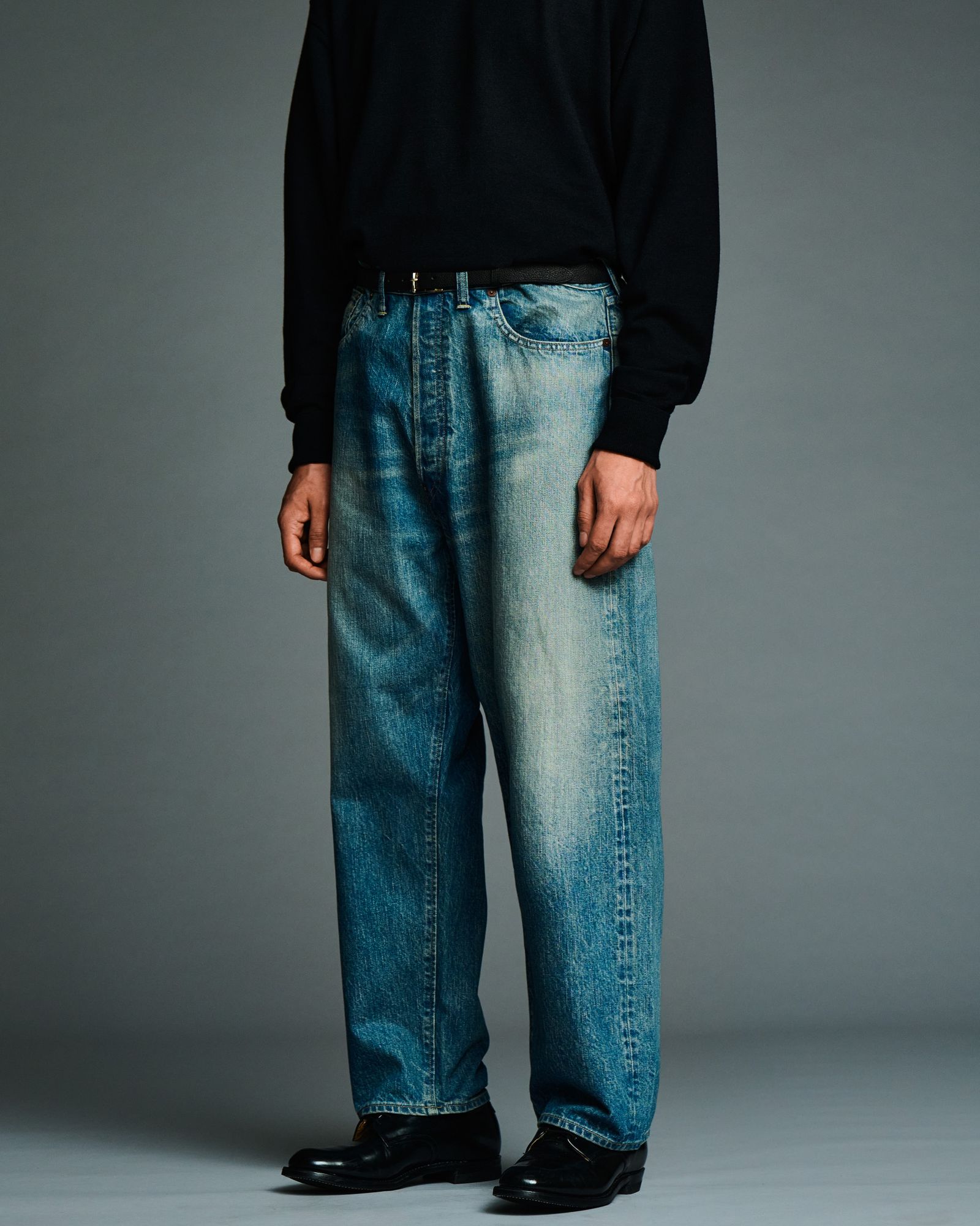 アプレッセ 2026 STYLE2 No.22 Washed Wide Denim Pants(AP-4003)INDIGO☆9月5日(土)発売！