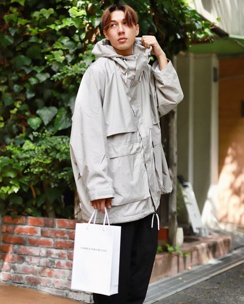 S.F.C FW23 新作3LAYER JACKET"Greige"スタイル