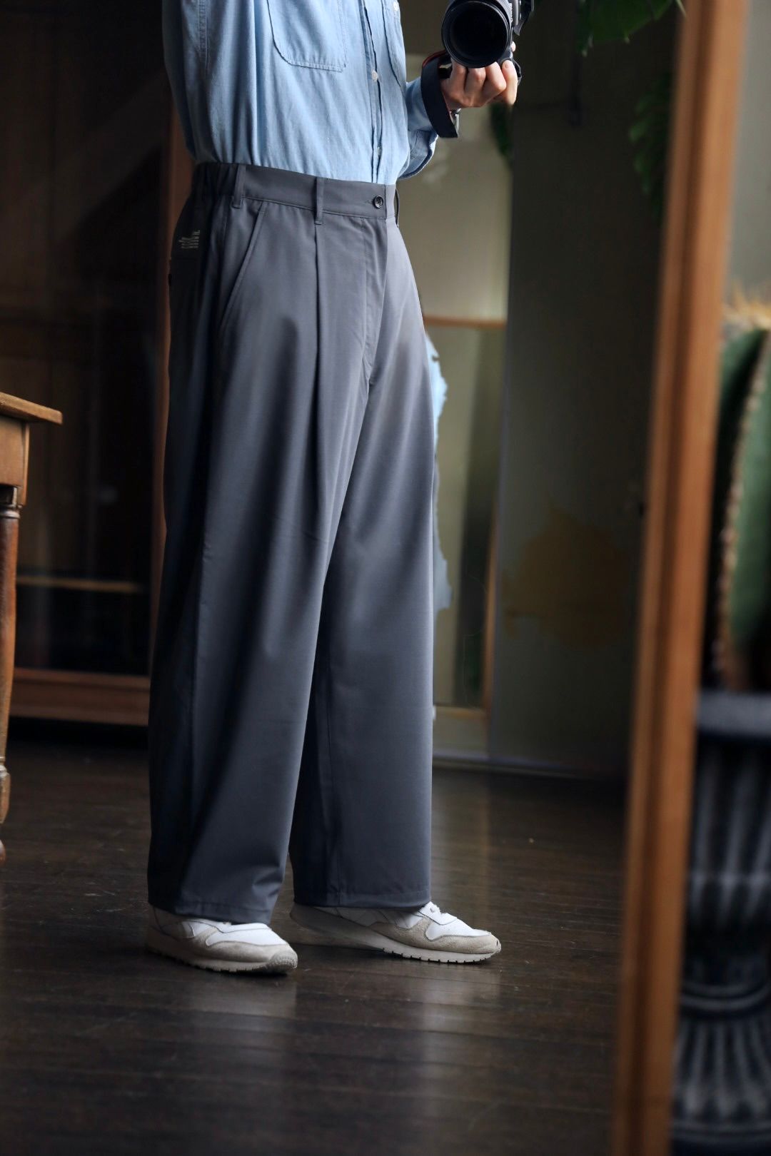 FreshService WOOLY CLOTH そこはかとなく WIDE TROUSERS