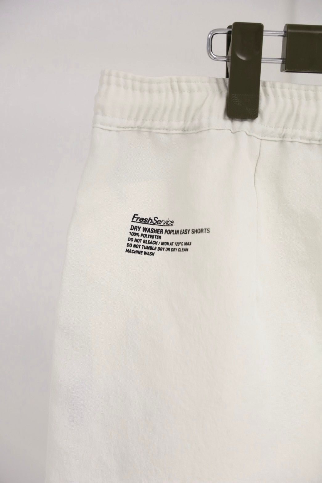 フレッシュサービス 26AW DRY WASHER POPLIN EASY SHORTS(FSC263-40065)IVORY☆8月1日(土)発売！
