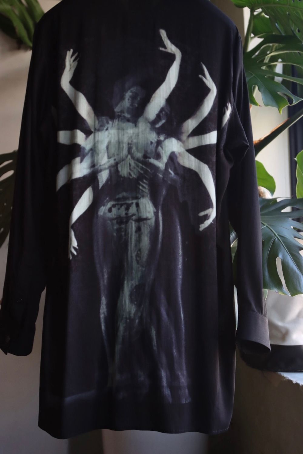 ヨウジヤマモト23SS 阿修羅柄シャツ(HZ-B84-828)