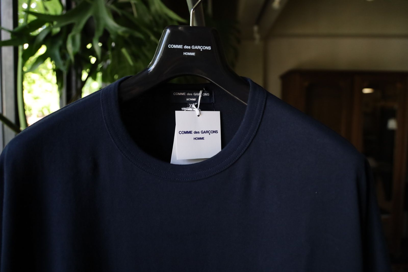 COMME des GARCONS HOMME - コムデギャルソンオム24AW 綿天竺ポケットTシャツ(HN-T002-051) NAVY☆8月3日発売！  | mark