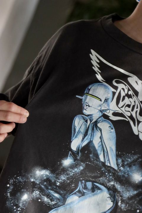 セントマイケル22SS SS TEE SORAYAMA"BLACK".style
