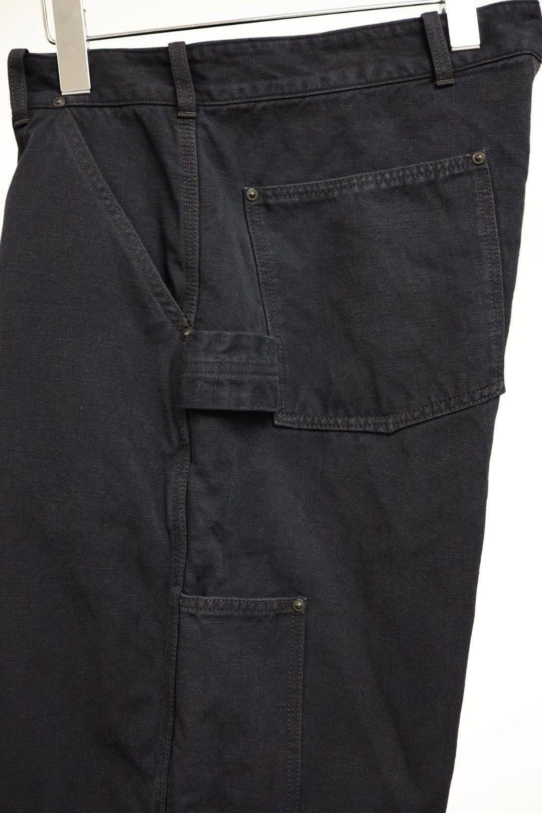 アプレッセ 2026 STYLE1 Vintage Silk Hemp Painter Pants (26SAP-04-07)BLACK☆1月24日(土)発売！