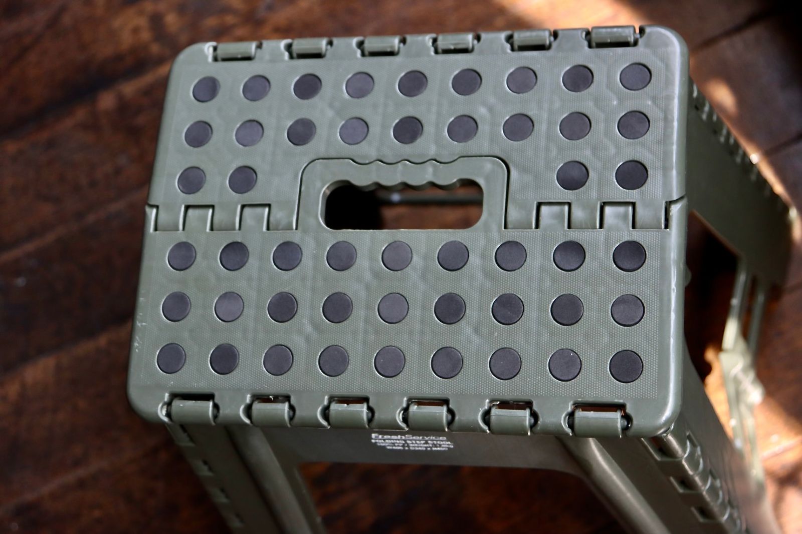 フレッシュサービス FOLDING STEP STOOL(FSP243-99070B)KHAKI