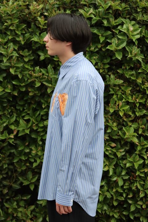 doublet “HAND-EMBROIDERY” PHOTO STITCH SHIRT style.2022.7.24