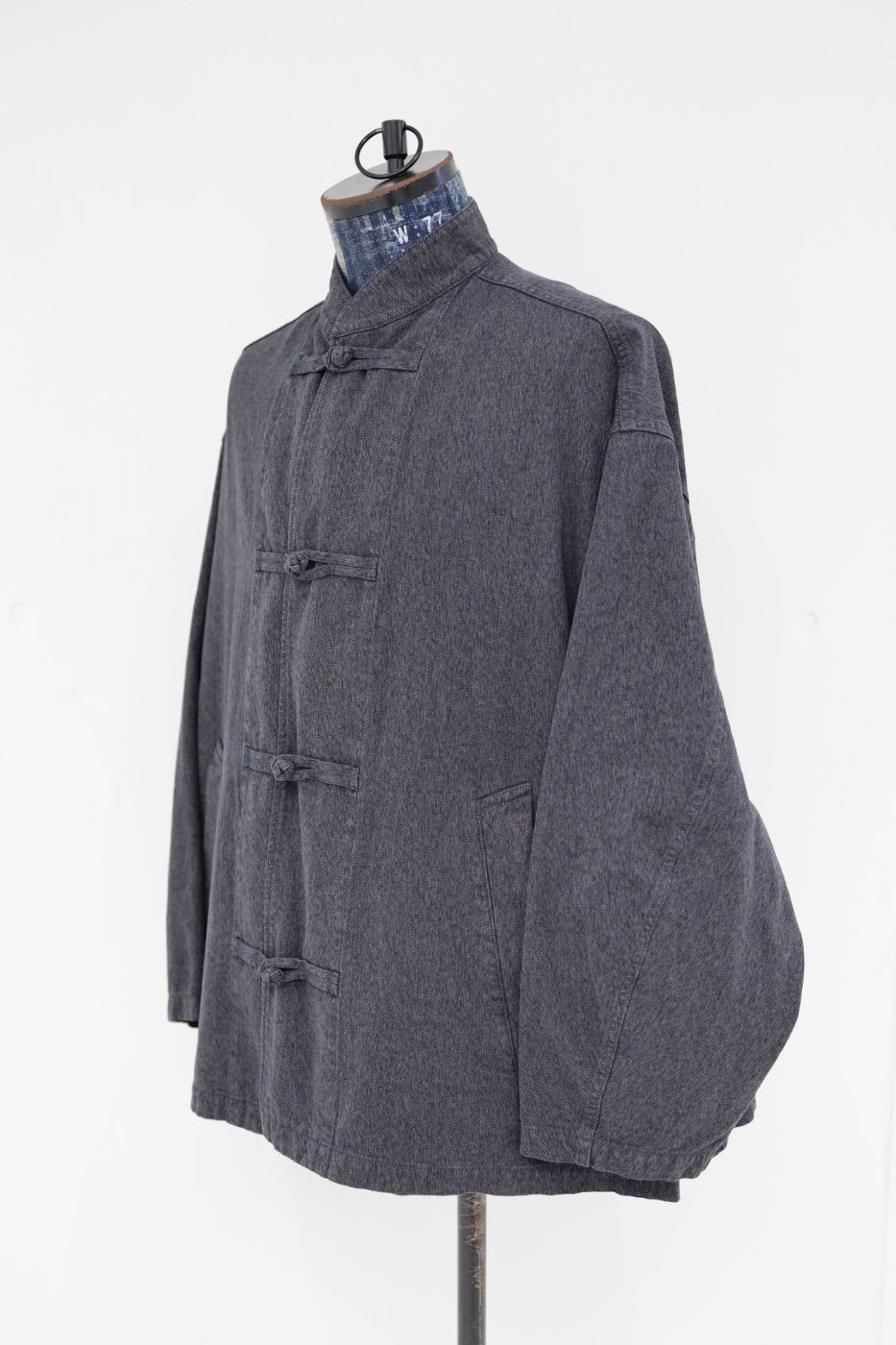 Graphpaper 26SS Sulfur Dyed Gabardine Kung-Fu Jacket(GM261-30200)GRAY☆2月14日(土)発売！