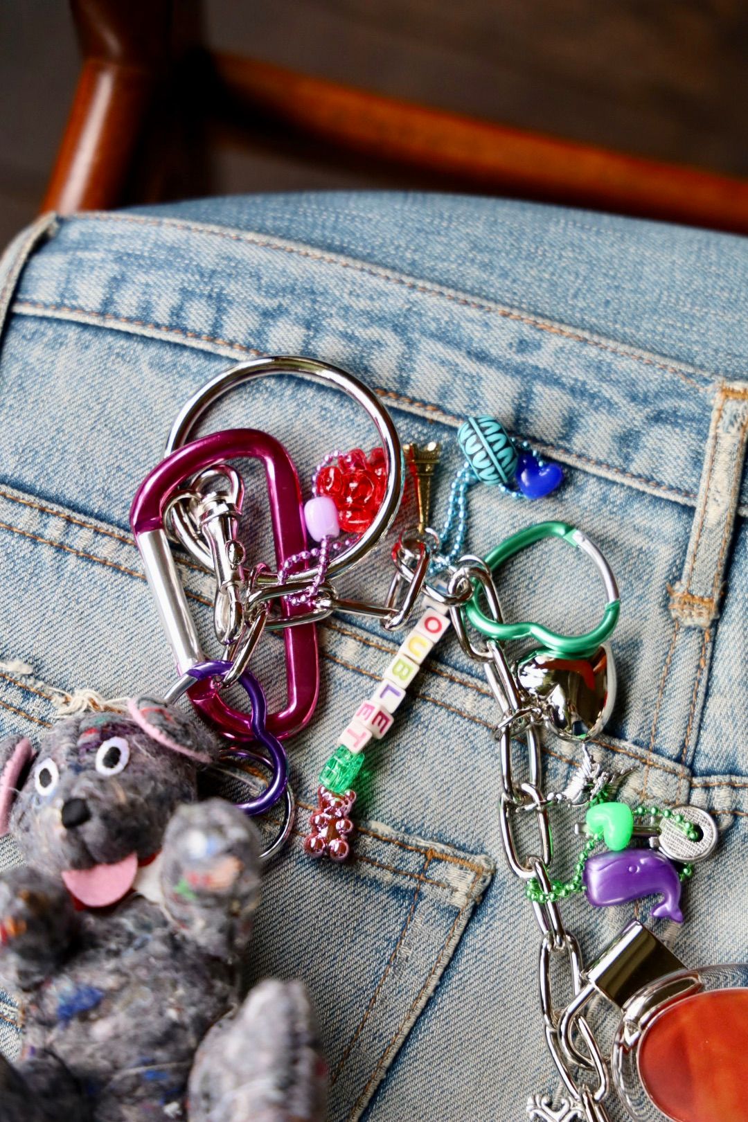 doublet - ダブレット25AW KEY CHAIN WITH DOG DOLL(25AW91AC36