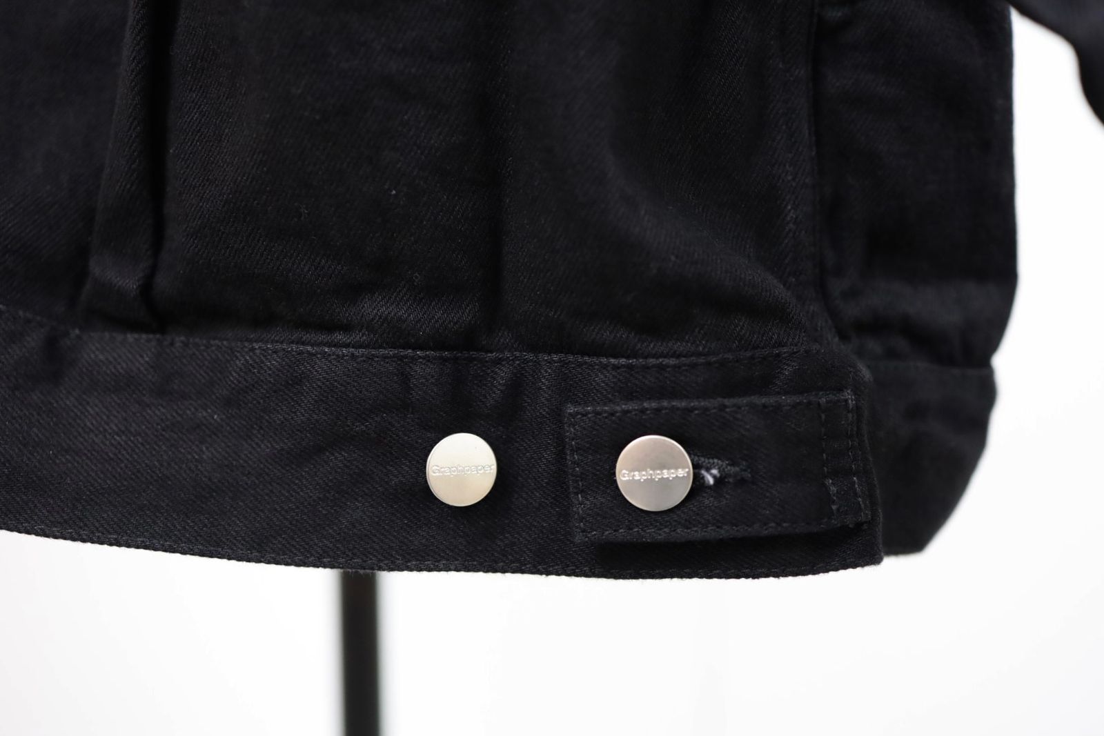 グラフペーパー Selvage Denim Jacket(GU261-20054RB)BLACK_WASHED★1月24日(土)発売！