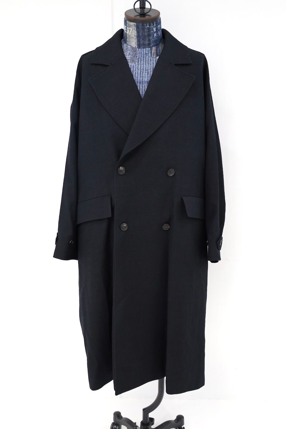 マーカ 26AW GREAT COAT(M26C10CO01C)CHAMBRAY BLACK☆新作発売！