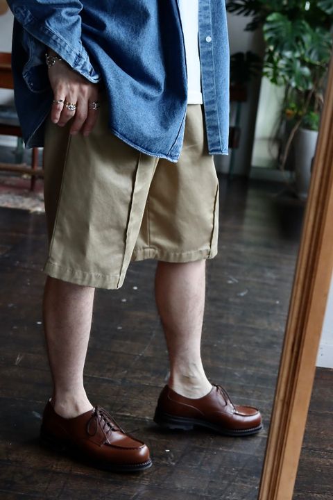A.PRESSE 22SS US ARMY Chino Shorts style.2022.4.16.