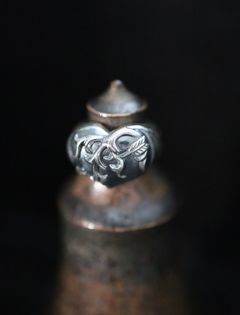 Yohji Yamamoto 26SS SILVER950 HEART RING (HA-A82-920)SILVER★新作発売！