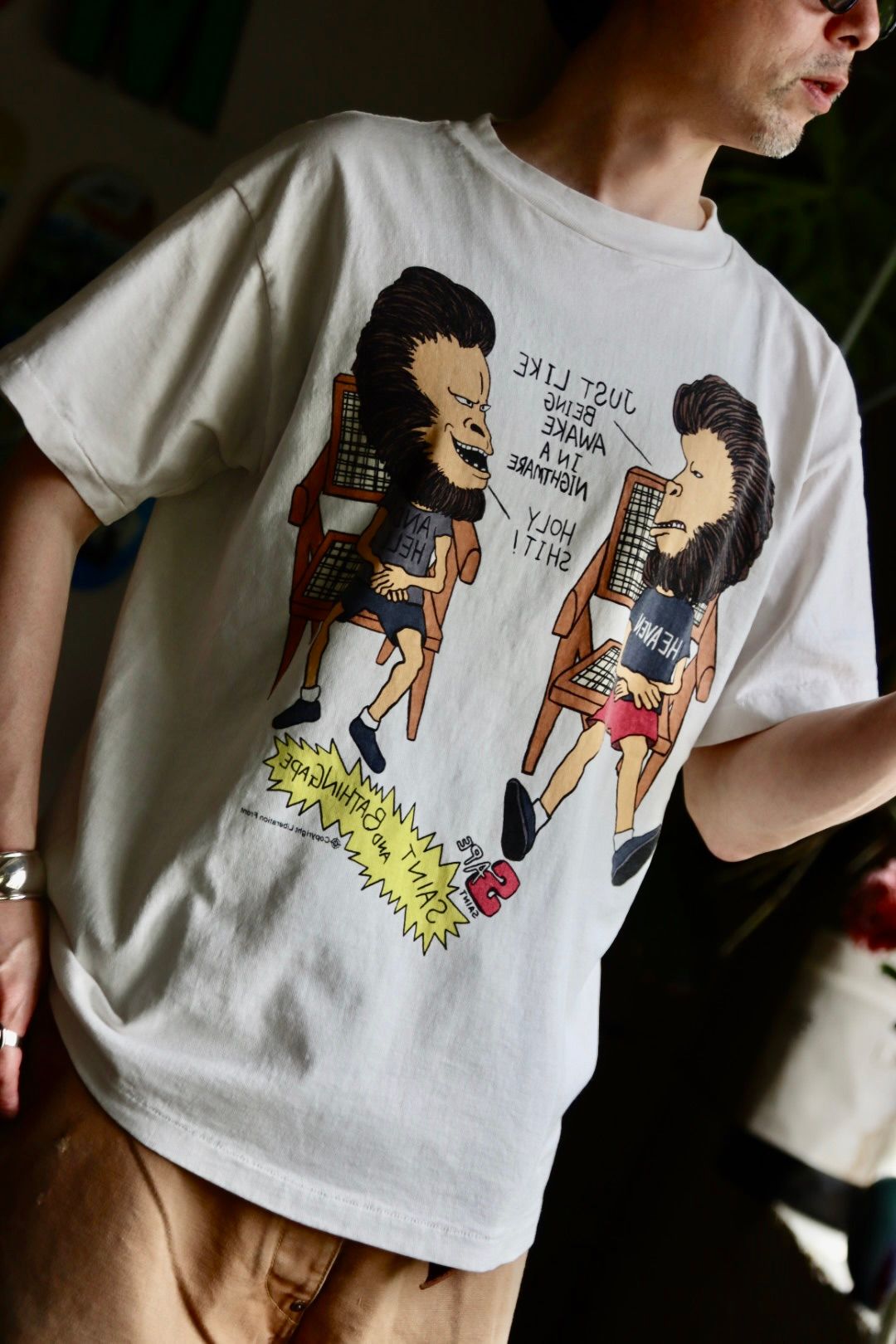 セントマイケルエイプコラボTシャツスタイル