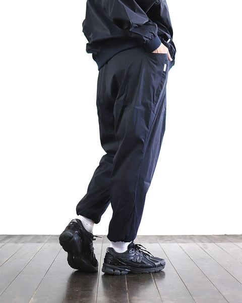 S.F.C-Stripes For Creative- 24SS NYLON CREW＆WIDE TAPERED EASY PANTS style 2024.3.16