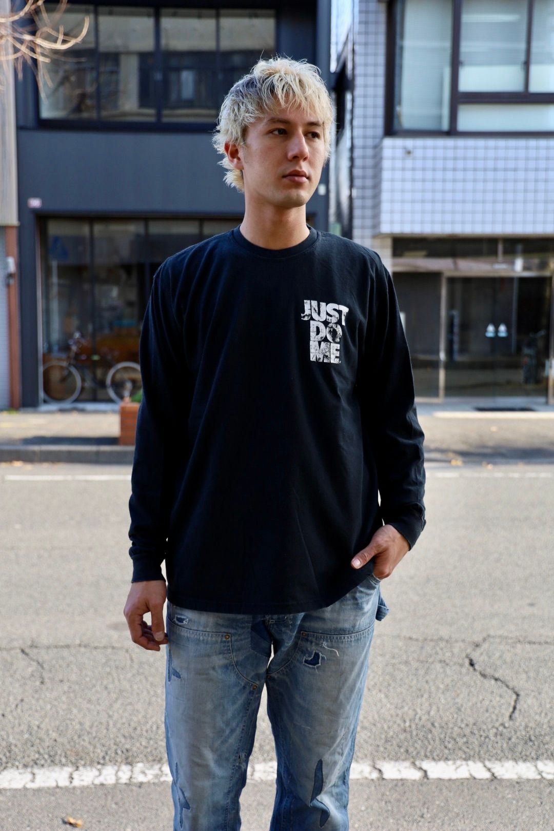 BOW WOW 26 New Year Release Items バウワウ  JUST DO ME LS AGED(BW261-JDML) BLACK☆1月2日11:00発売！