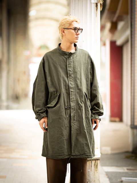 A.PRESSE Vintage Washed Wool M-65 Field Parka スタイル
