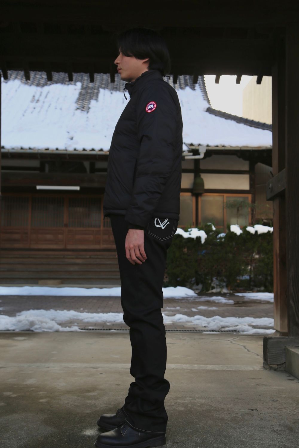 CANADA GOOSE 新作LODGE JACKET"BLACK" style.2021.1.10.