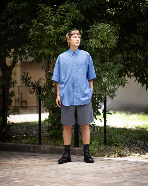 Graphpaper Easy Care Poplin S/S Oversized B.D Shirt 7月11日(土)新作発売！