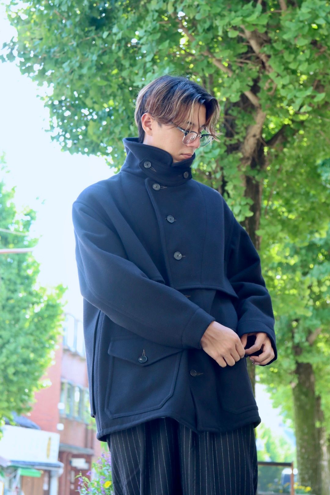 A.PRESSE U.S.ARMY Mackinaw Coatスタイル | 3761 | mark