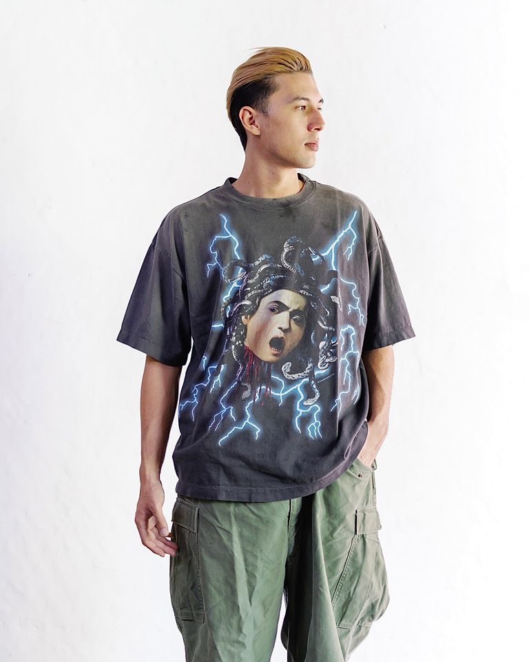 SAINT M×××××× - セントマイケル24AW MEDUSA SS TEE(SM-YS1-0000-002 