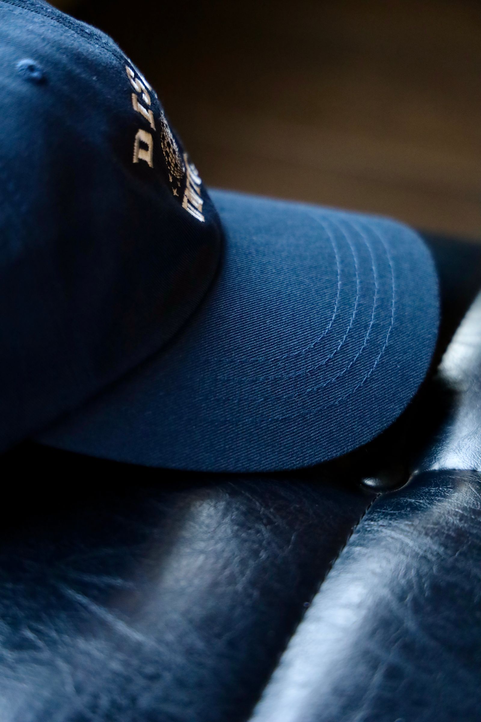 イズネスミュージック 25SS is-ness DISCO CAP(IMP5_16_CAPIM03)NAVY