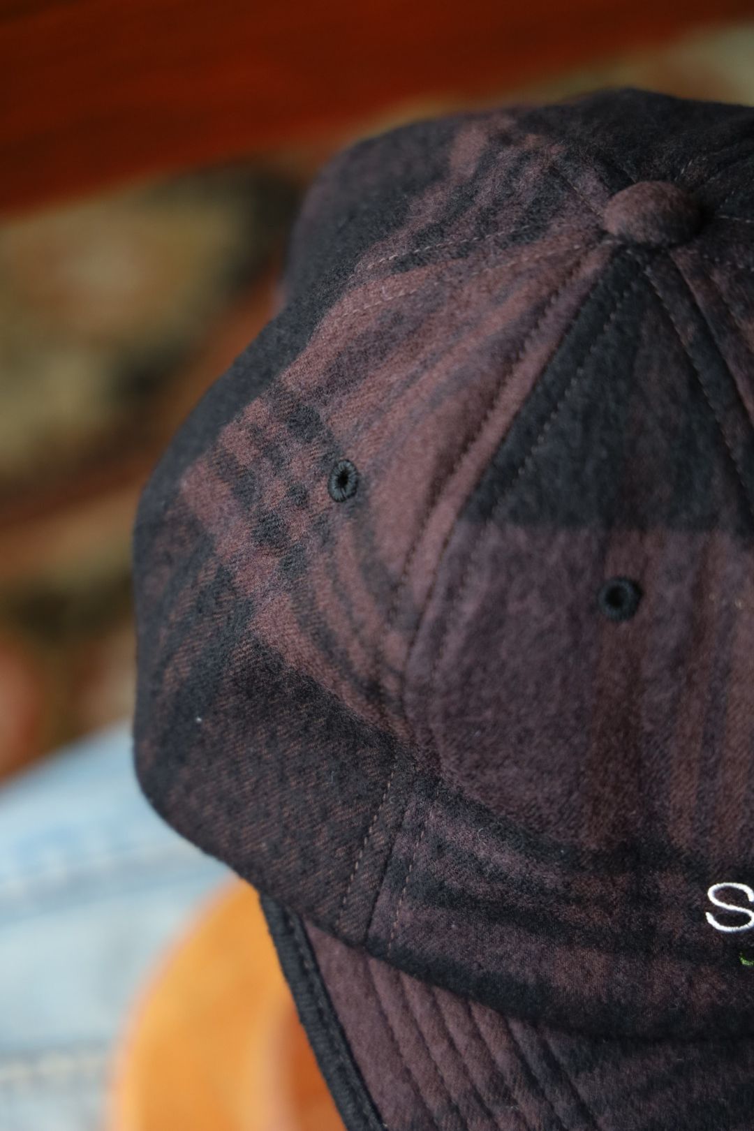 セダンオールパーパス FW25 Classic Logo C/W Plaid Cap(SD25F-CP04)Brown☆10月4日(土)発売！