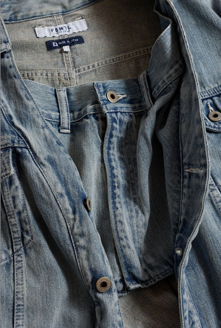 ファンダメンタル 26SS DENIM T-FORM JACKET 3YR WASH(FA26JK19U)INDIGO☆新作発売！