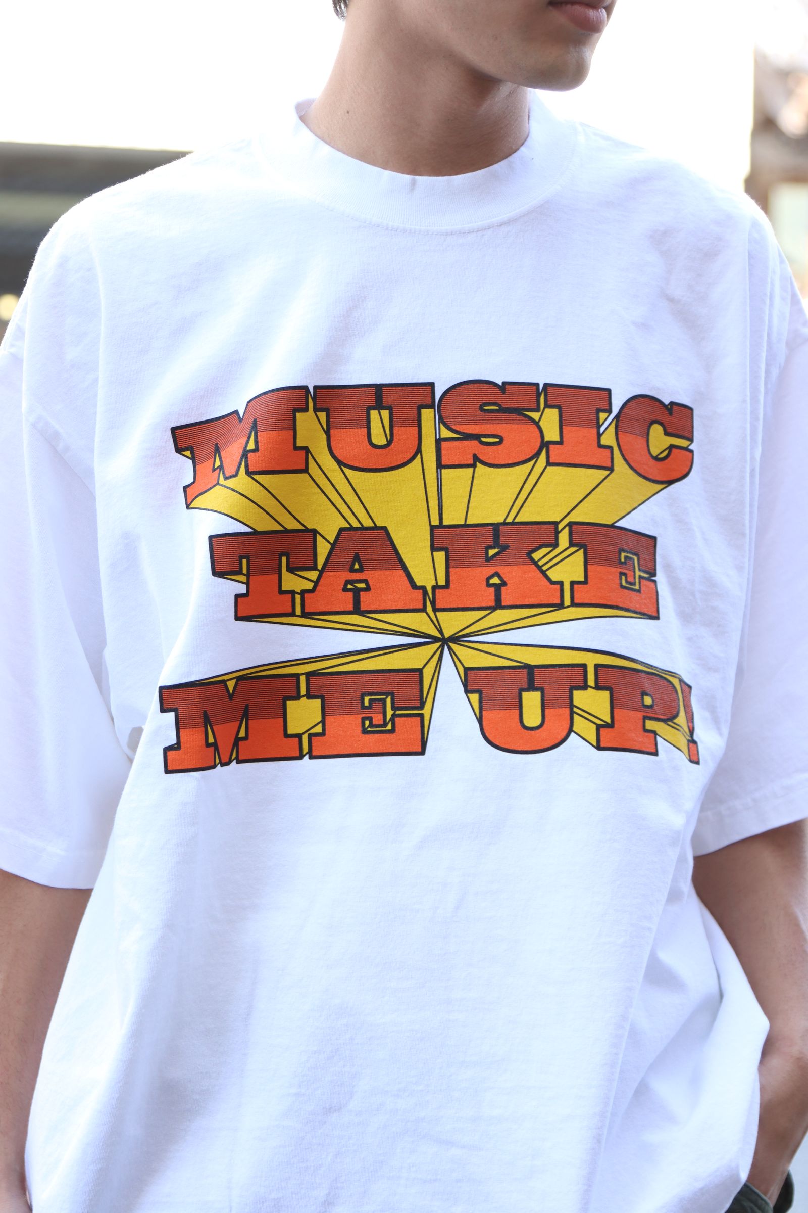 is-ness - イズネスミュージック 25SS MUSIC TAKE ME UP T-SHIRT