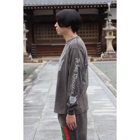 ©SAINT M×××××× LS TEE_SATAN(SM-A21-0000-025)BLACK style