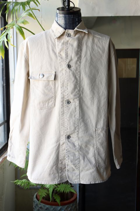 ファウンダ 25SS COVERALL JACKET(015FD251001)BEIGE