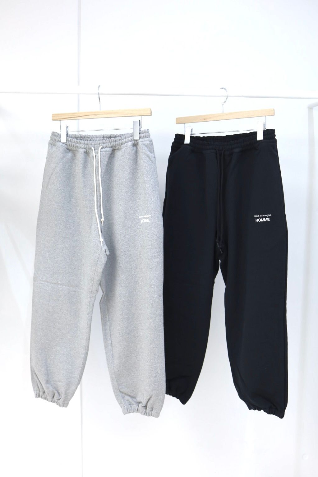コムデギャルソンオム ロゴスウェットパンツ(HQ-P104-051)BLACK☆2月6日(金)発売！
