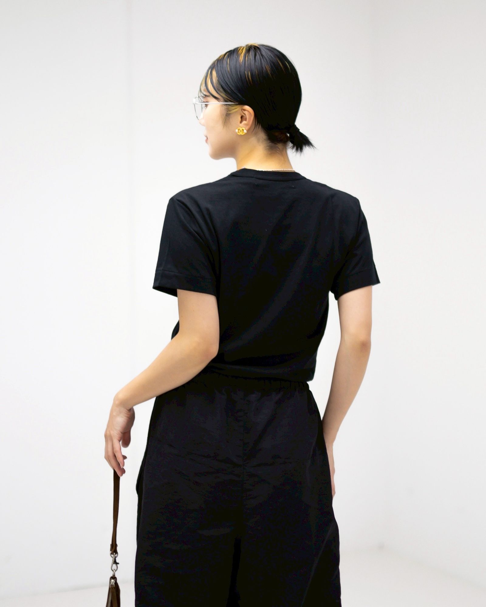 PLAY COMME des GARCONS ROUND NECK RHINESTONE CARDIGAN  style.2025.11.12