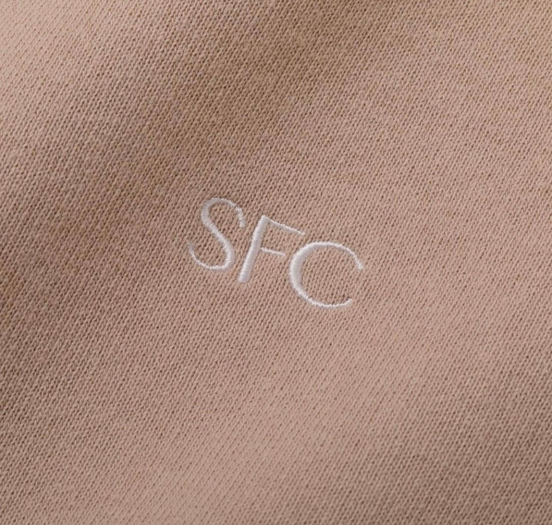 S.F.C 24SS SFC CREW (SFCSS24CS02)Washed Beige