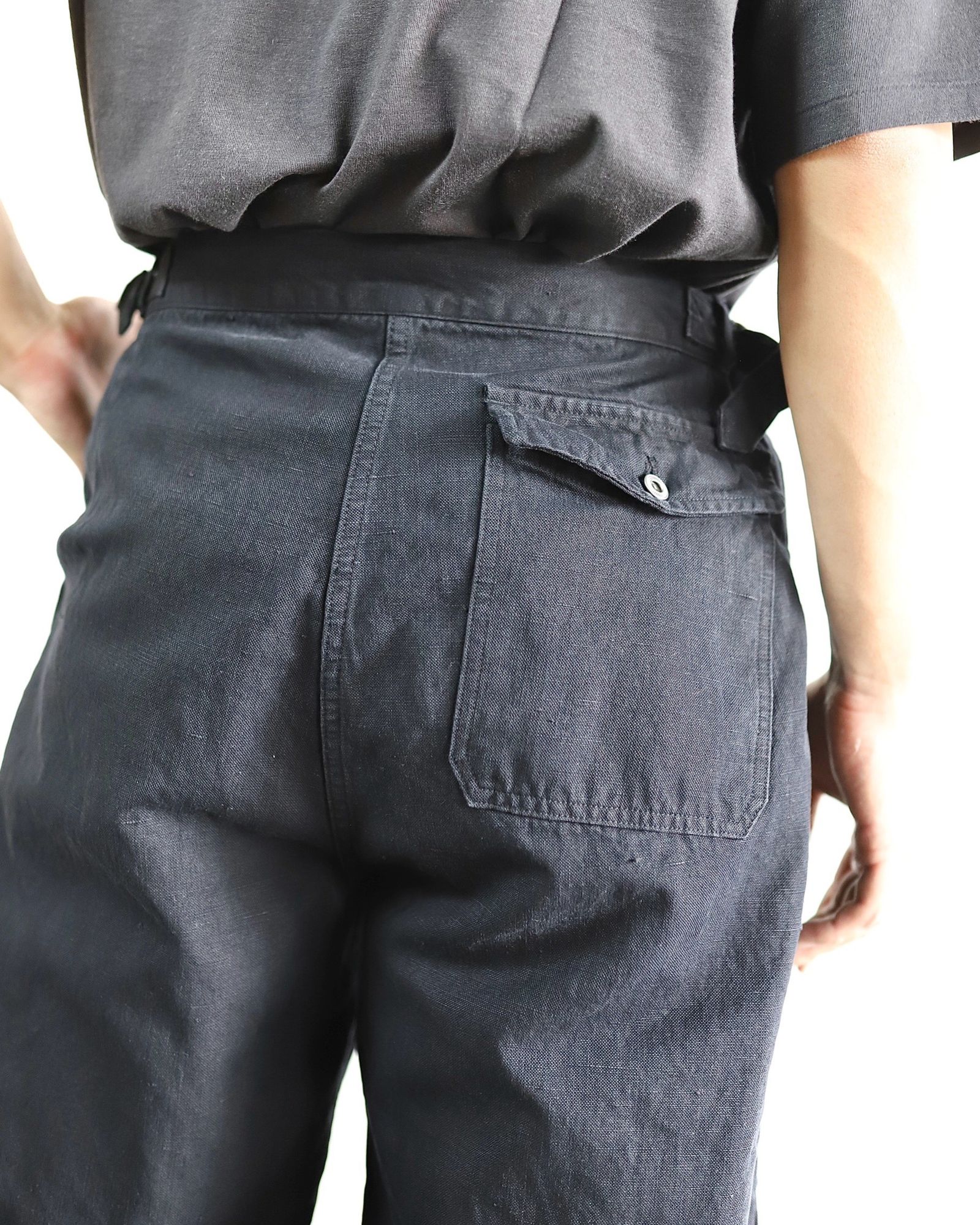 A.PRESSE - アプレッセ24SS Silk Hemp French Air Force