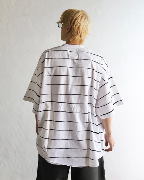 Stripes For Creative 24SS エスエフシー WIDE SIDE STRIPE TEE style 2024.3.28