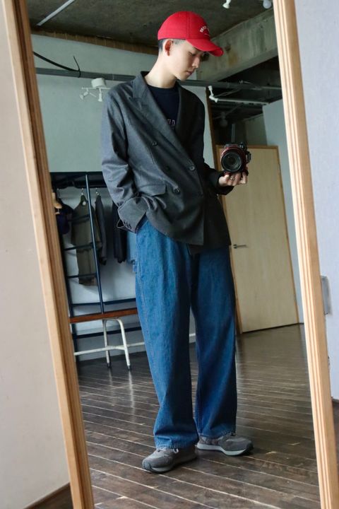 A.PRESSE アプレッセ 2023 Style2 Double Breasted Jacketスタイル