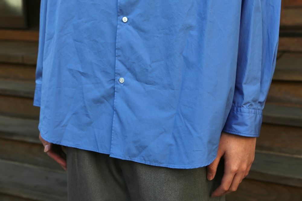 Broad L/S Oversized Regular Collar Shirt style.2021.1.17.