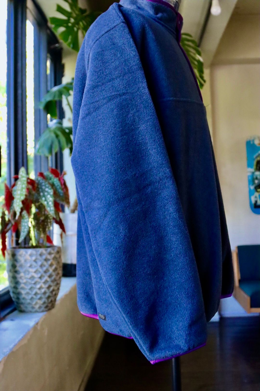 セダンオールパーパスFW23 Fleece Snap Pullover (SD23F-CT07)Navy