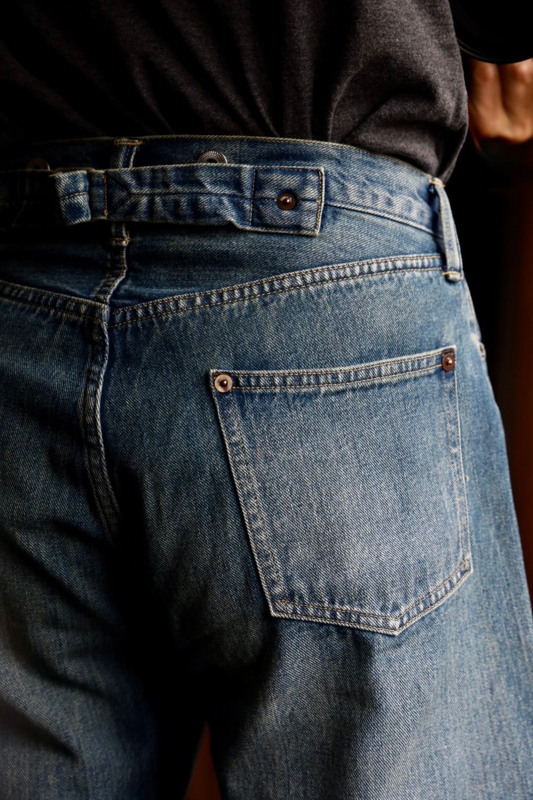 アプレッセ 2025 STYLE2 No.2 Washed Denim Pants(AP-4008)INDIGO
