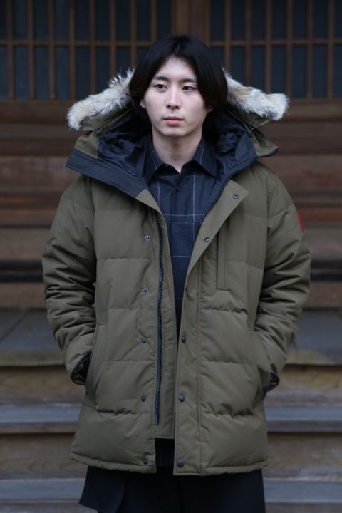 CANADA GOOSE  CARSON PARKA FF(3805MA)"GREEN"style.2020.11.8.