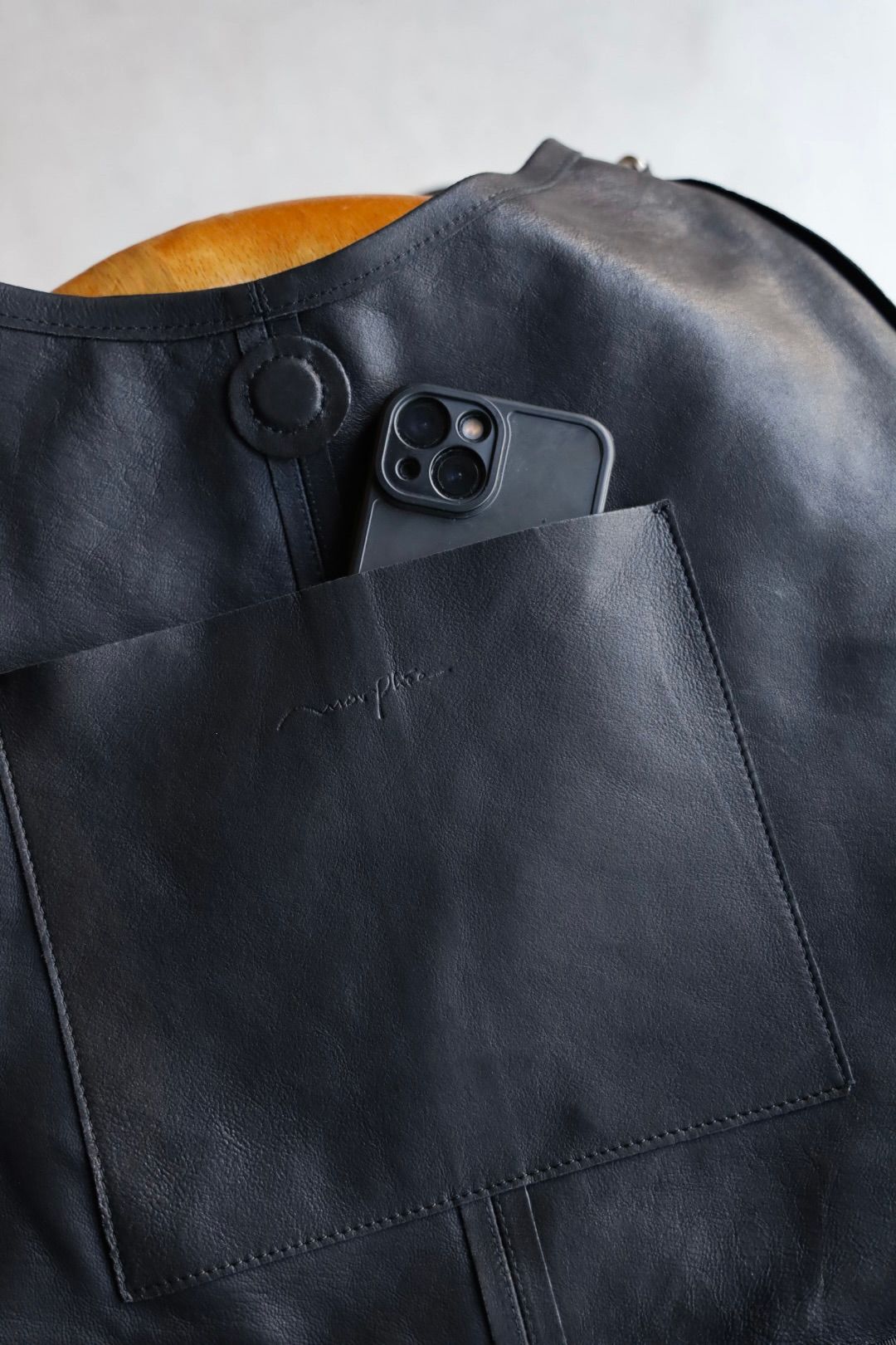 Morphee / モルフェトートバッグ TRIANGLE SHOULDER(TAM-BLK)BLACK☆新作発売！