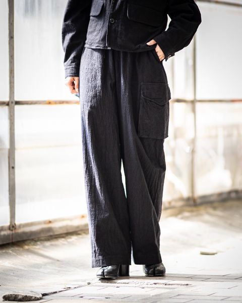 blurhms 26SS 新作 Silk/Cotton Nep Short Jacket&Side Seamless 4P Pants style.2026.4.6
