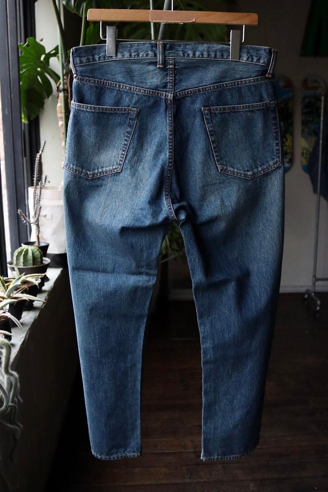 アプレッセ23SSデニム Washed Denim Wide Pants(23SAP-04-11H)INDIGO※2月11日(土)発売！ - 30